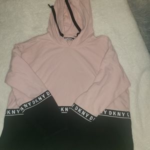 DKNY pullover hodie sz lg